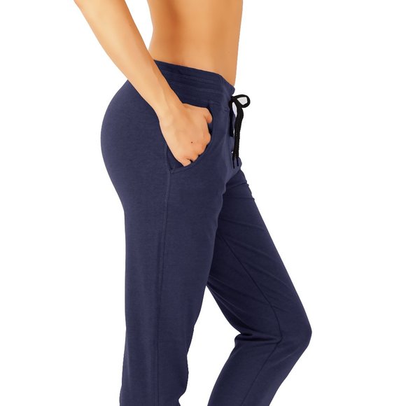 Warm Fleece Lined Cotton Sweatpants - Picture 2 of 10